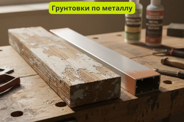 Грунтовки по металлу фото
